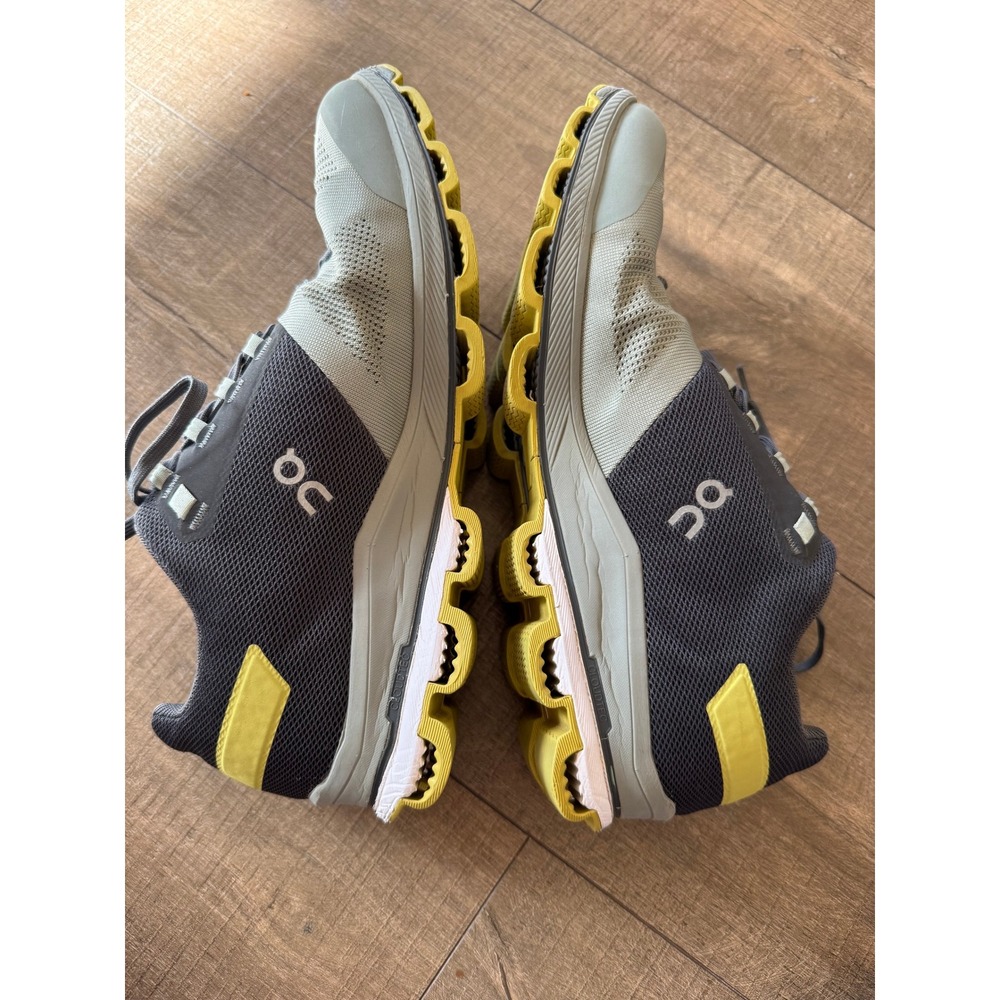 On‎ Running Cloudswift Mens Running Shoes Size 12.5 US Grey Yellow Outdoor